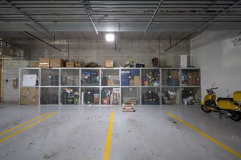 More space, less stress. On-site storage lockers keep your gear organized and accessible